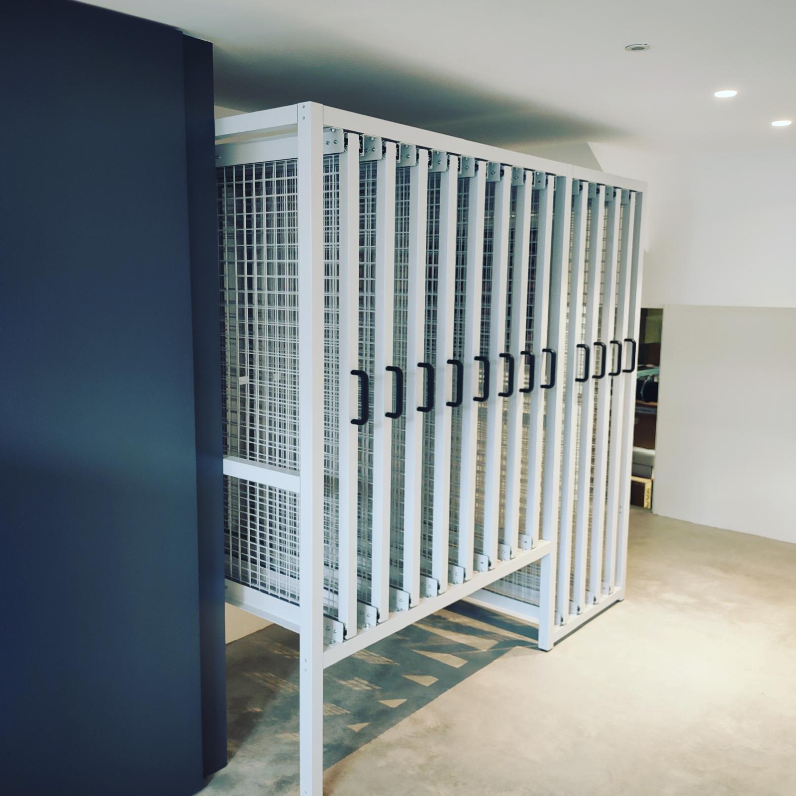 Bespoke museum picture racking installation by Rackstor UK Ltd